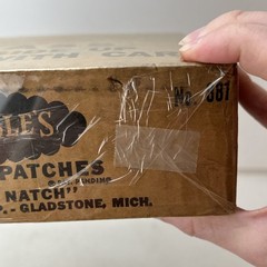 Marble’s Satchi Patches EMPTY Box Marble Arms Corp Gladstone Michigan Mich MI
