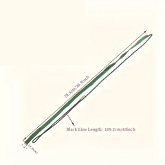 2 BORE ROPES Reusable Gun Barrel Cleaning Snakes 22 223 556 30 308 30-06 300 303