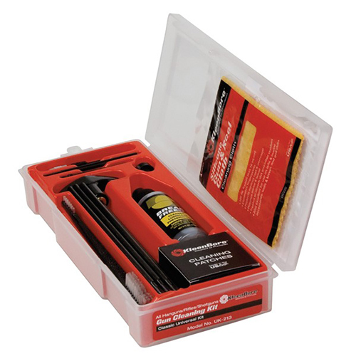 KleenBore Classic Universal Cleaning Kit — w/ FREE Bore Light / Chamber Flag