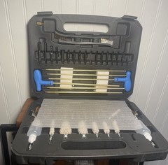 Sarge Knives Rifleman Universal Gun Cleaning Kit With Hard Case 62 Pieces