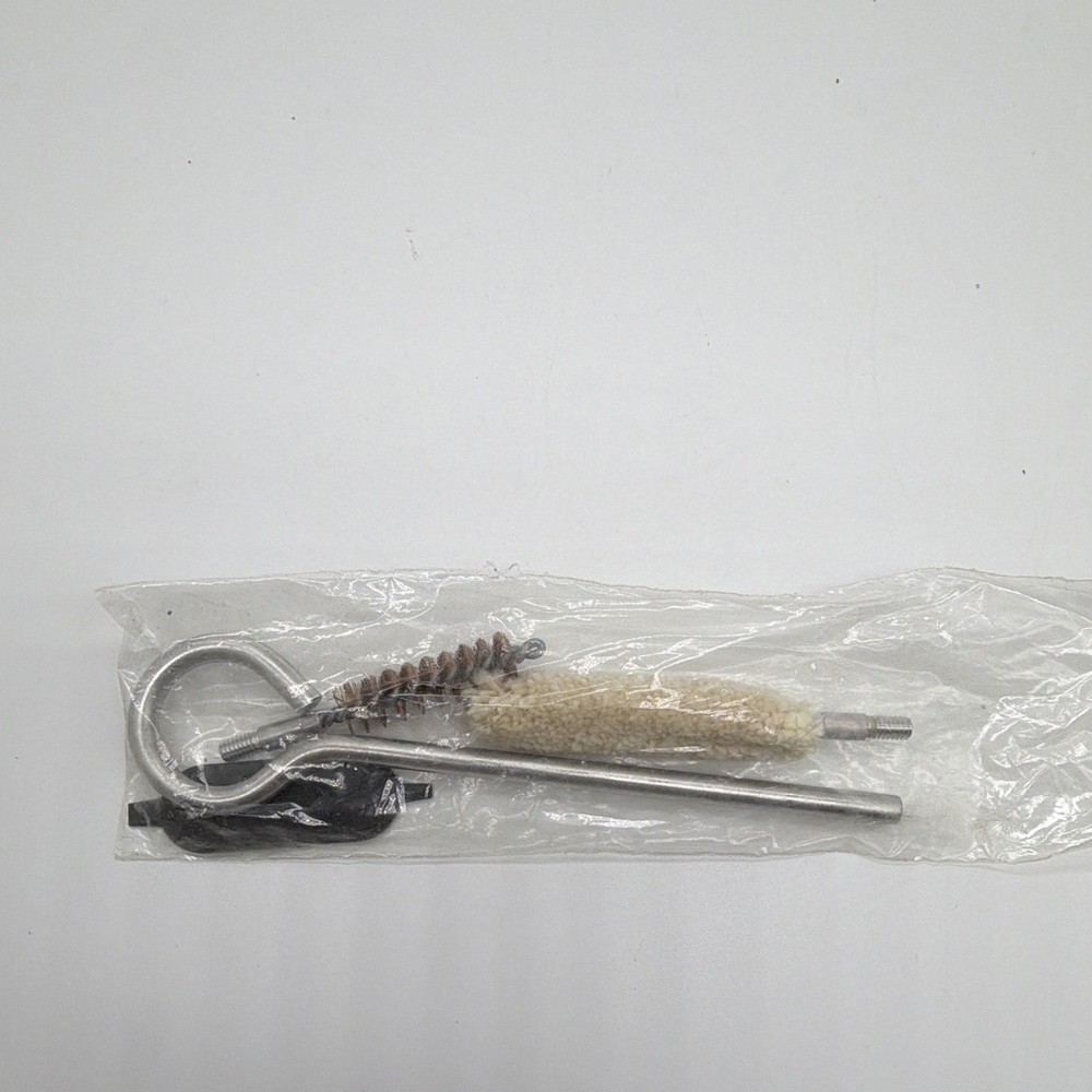 Smith & Wesson Factory Sealed 4” 4 Piece Gun Cleaning Kit .41 .44 .45 Vintage