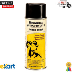 Brownells Aluma-Hyde 2 Epoxy Based Firearms Finish Aerosol Can Matte Black