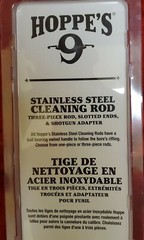 Hoppe’s 3 Piece Stainless Steel Cleaning Rod Rifle/Shotgun #3PSS Brand New!!