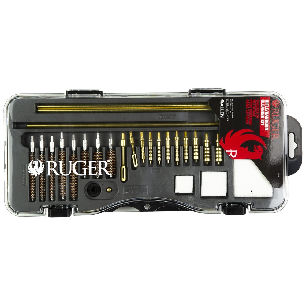 Allen Company Ruger Cleaning Kit 26 Piece 9MM-45ACP .22-7MM