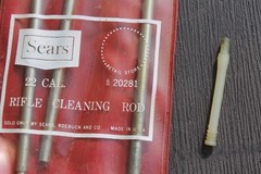 LOT misc Gun cleaning Hoppe’s No 3 PU Aluminum Rod 22 30 Cal Caliber Rifle Sears