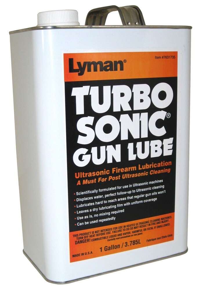Lyman Turbo Sonic Ultrasonic Gun Lubricant 1 Gallon For Firearm Cleaning 7631735