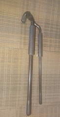 Handguard Removal Tool Delta Ring Metal With Rubber Covered Handles