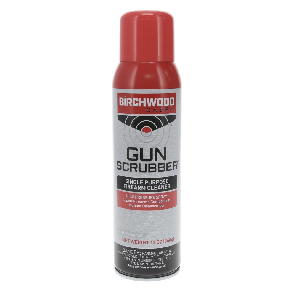 Birchwood Casey 13oz Gun Scrubber Cleaner Aerosol Can Removes Gun Oil Grease