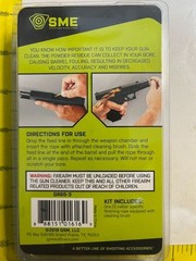 SME Gun Rope Cleaner GR65-3 6.5 Creedmoor Single Pass System