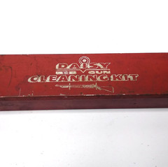 VTG Daisy BB Gun Cleaning Kit Red Metal Box Tin, Instructions, Operation Manual