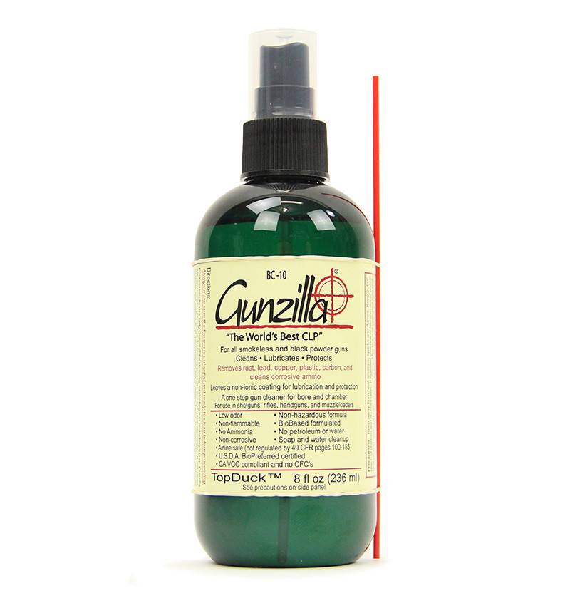 Gunzilla BC-10 8 oz. Pump Spray – USDA BioPreferred – “The World’s Best CLP”