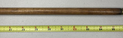 Vintage Wood & Brass 3 Piece Shotgun Cleaning Rod With Tip