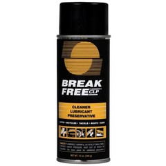 BreakFree CLP Gun Cleans Lubricates Prevent Aerosol Can, 12-Ounce/34
