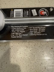 New Thompson Center T/C T17 Black Powder Cleaning Kit .50 Caliber Muzzleloader