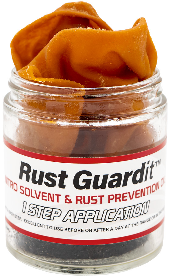 KleenBore® Rust Guardit™ Chamois Jar – Nitro Solvent & Rust Prevention
