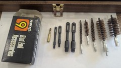Vintage Hoppe’s No. 9 Deluxe Wooden Presentation Gun Cleaning Kit w/ Box