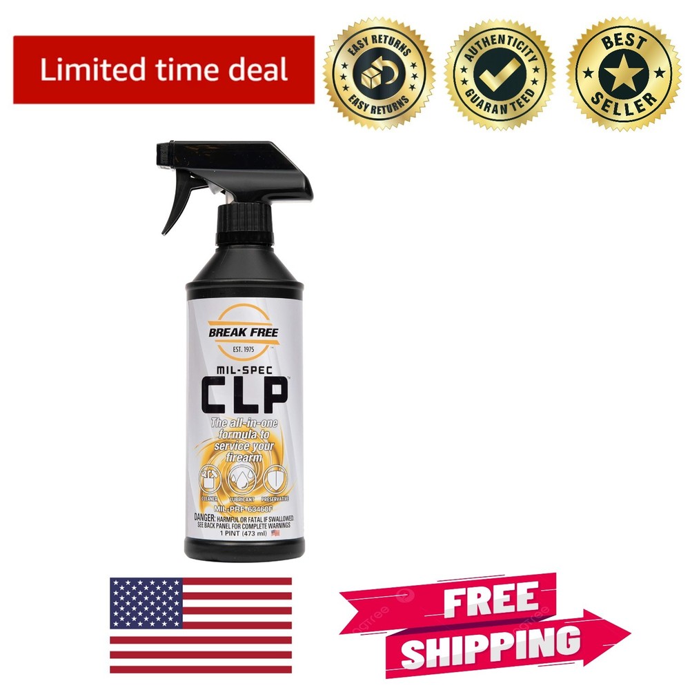 CLP Cleaner Lubricant in 1 Pint Spray – Protects & Preserves Firearms