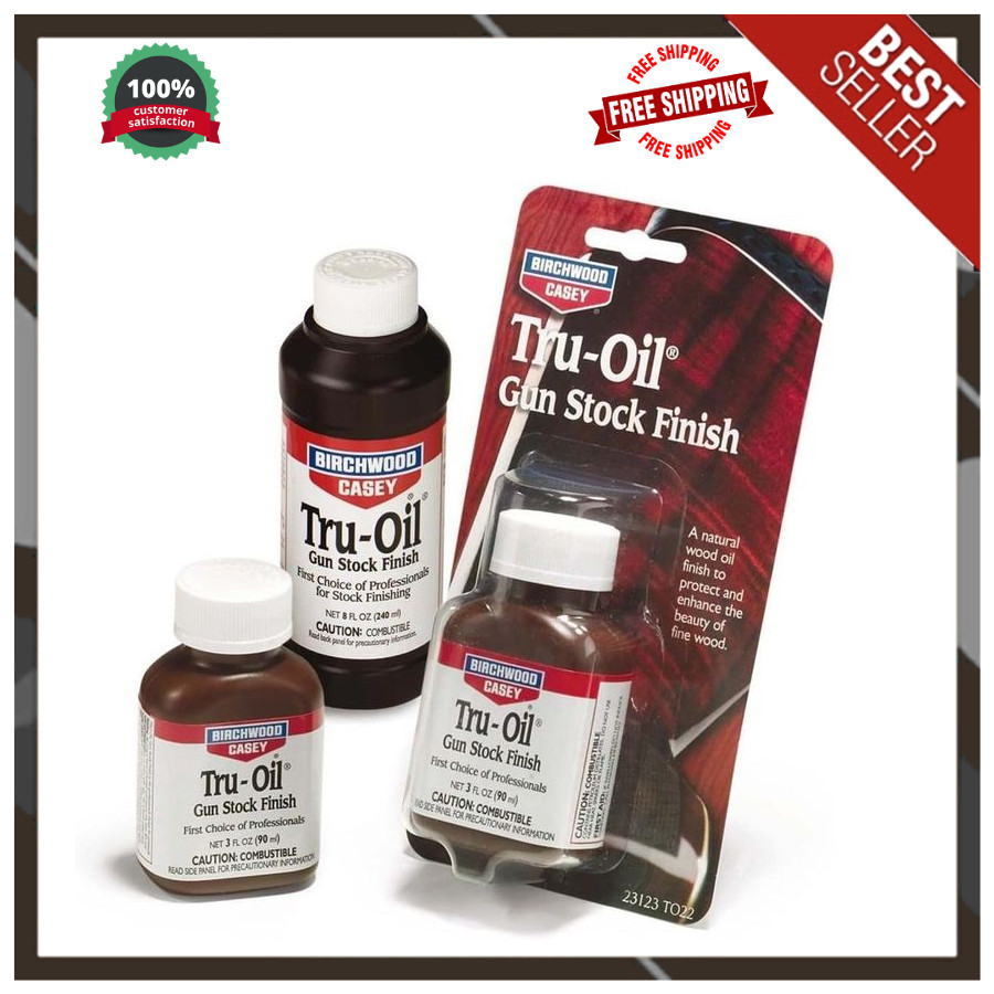 Birchwood Casey Tru-oil Gun Stock Finish Professional Choice 3 Ounce FREE SHIP.