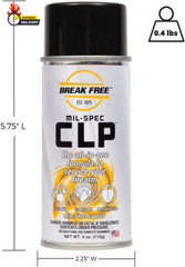 CLP Cleaner Lubricant and Preservative Gun Cleaner, CLP-2, Aerosol Spray, Synthe