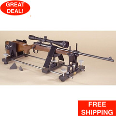 Sighting and Cleaning Rest Shooting Stand Holder Adjustable Front & Forend Vise