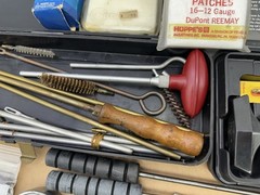 Lot 50+ Pcs Vintage Antique Gun Cleaning Rods Brass Aluminum Rifle Outers Hoppes