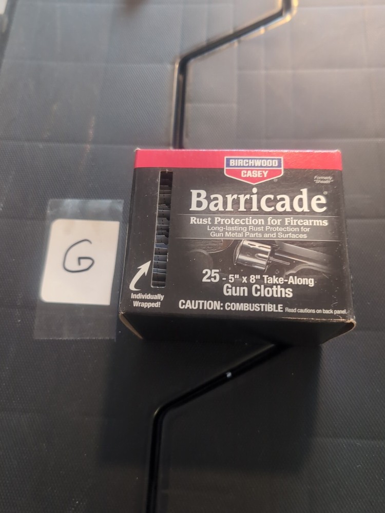 BIRCHWOOD CASEY Barricade Gun Rust Protection Take-Along Cloths | Effective for