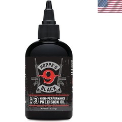 Precision 4 oz Black Gun Oil – Prevent Rust & Corrosion in High-Round Shooting