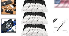 500 Pack 5.1-Inch Foam Tip Cleaning Swabs for Electronics & Optical Equipment