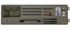 10PC .223 5.56 Rifle CLEANING KIT Bronze CHAMBER BRUSHES Storage Carry Case