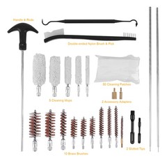 Gun Brush Accessories Gun Barrel Brush Box Set for H unting and Gun Maintenance