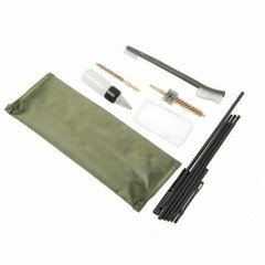 10 Pcs .22 22LR .223 556 Rifle Gun Cleaning Kit Nylon Brush Cleaner with Pouch