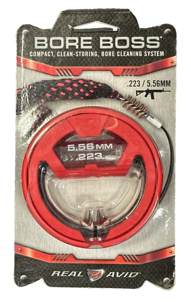 Real Avid Bore Boss, AVBB223, Bore Cleaning System for 223/5.56 rifles