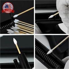 PINGMIC 1200/800/600PCS Gun Cleaning Kit – Gun Cleaning Patches and Swabs, 6-inc