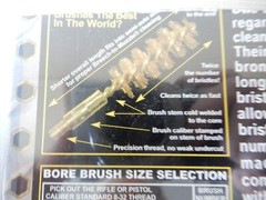 Otis Premium Bore Snap Packs 9 New individually cased .22 + .223 premium brushes