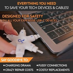USB-C Multi-Tool Phone Cleaning Kit | Clean Repair & Restore For Usb-c (Black)