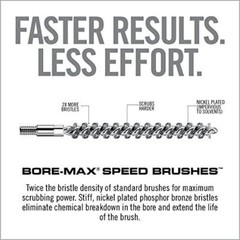 Real Avid Bore-Max Bore Brush, Bronze Gun Brush for Fast Gun Cleaning, Nickel…