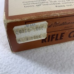 Vintage 1960’s Sears Ted Williams Rifle Cleaning Kit Metal Case