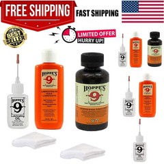 Hoppe’s No. 9 Oil Combo Pack: Cleaner, Lubrication & Patches Included