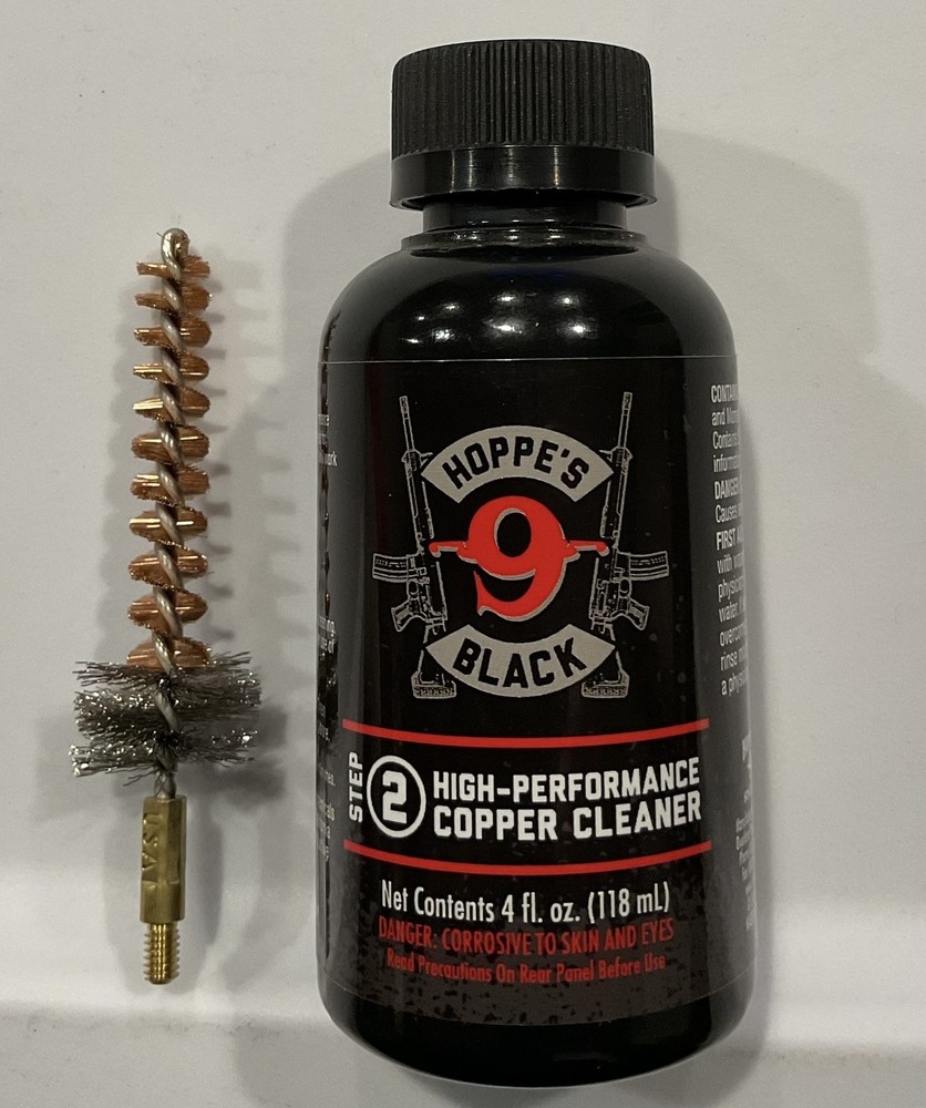 Otis 5.56MM/.223 Caliber Brush, Hoppe’s No.9 High Performance Black Bore Cleaner
