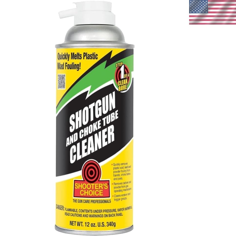 Shooter’s Choice 12 Oz Cleaner – Easy, Quick Application for Gun Enthusiasts