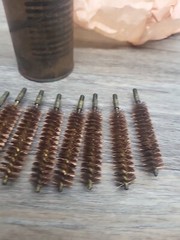 10 bronze 50 caliber bore brushes military army