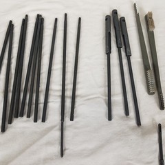 Long Barrel Cleaning Kit green Good Sectional multiple Rods Brushes military