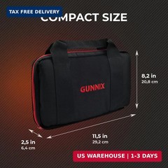 GUNNIX Elite Gun Cleaning Kit for Shotgun, Handgun & Pistol – Universal Cleaning