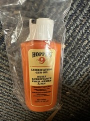 Hoppes 9 Gun Guncare Hunting Rifle Pistol Lubricating Oil 2.25 Oz Bottle NEW