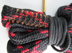 CLENZOIL 50 CALIBER MUZZLELOADER RIFLE BORE CLEANING ROPE/SNAKE W/EMBEDDED BRASS