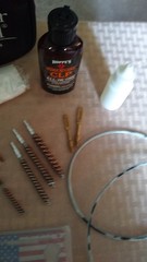 Cedar Mill Fine Firearms cleaning kit Bore Snake CLP pistol/rifle compact case