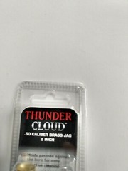 THUNDER CLOUD LOADING TIP .50 CALIBER CLEANING JAG BRASS MUZZLELOADER