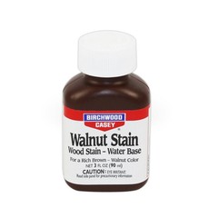 Birchwood Casey Walnut Wood Stain Water Base For Rich Brown 3 Fl Oz Bottle 24123