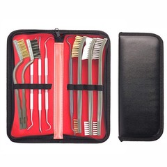 Cleaning Brushes Picks Kit Set Brass Copper Steel Nylon Stainless Steel Ploym…