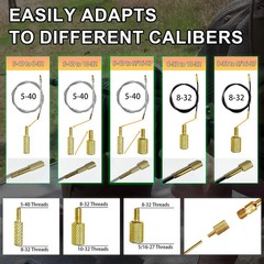 XXLIYA 8-32 to 10-32 Thread Brass Adapter 5PCS 10-32,